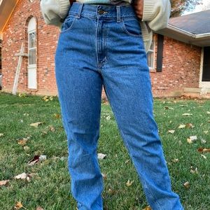 Vintage high-waight jeans